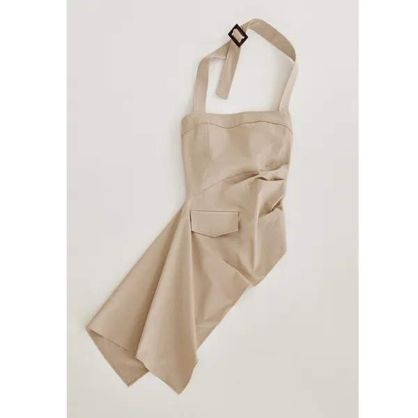 NWT Zara Woman Asymmetric Gabardine Top Bloggers Fav Size XS - Image 9