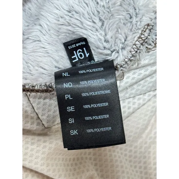 Kuhl Womens Flight Jacket Beige Avina Full Zip Sherpa Fleece Hooded Outdoor XS - Image 13