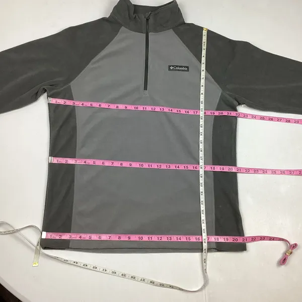 Columbia Men’s Life Pointe Half-Zip Fleece Pullover Jacket Medium RETAIL $45 NEW! - Image 3