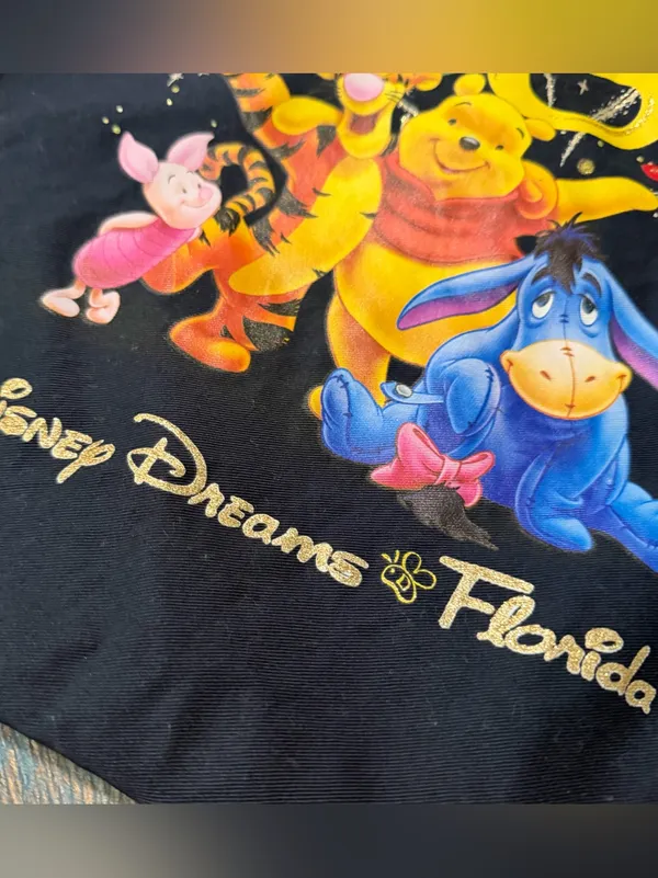 Vintage Jerry Leigh Disney Winnie the Pooh and friends tote bag graphic Florida - Image 5