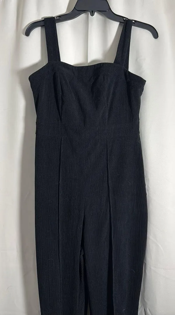 Corduroy Flared Overalls - Image 4