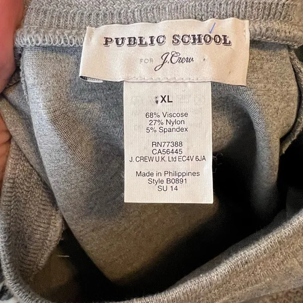 Public School for J Crew "My PS Crew" Shirt‎ - Image 7