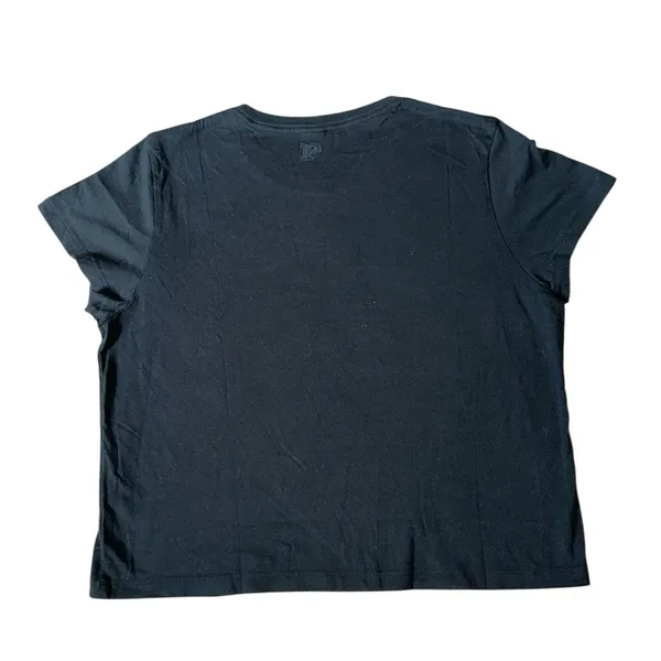 PINK NWOT Basic Short Sleeve Cotton Cropped T-Shirt - Image 3