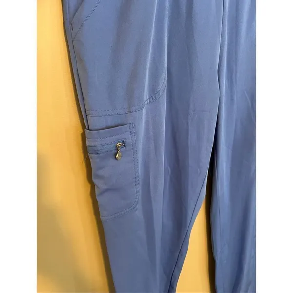 Beyond Scrubs Blue Scrub Pants Woman’s Size XL FLAWED-STAINS-MARKS - Image 3