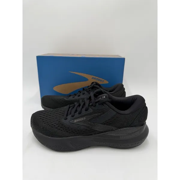 Brooks Womens Adrenaline GTS 24 Running Shoes Black Ebony Size 7 NWB No Lid - Image 2