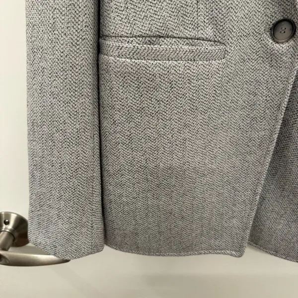 LOFT Light Grey Blazer - Image 4