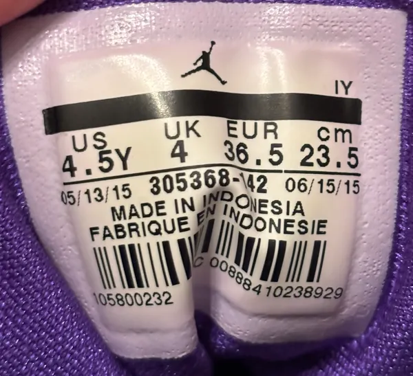 Air Jordan 8 Retro BG 'Three-Peat' - Image 7