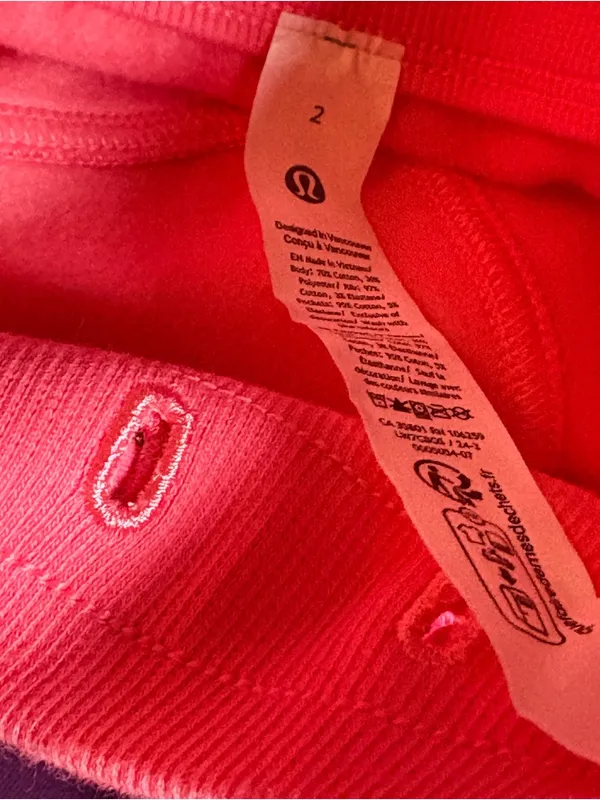 Lululemon Scuba High Rise short, 5”. NWT SZ 2, SAKR (Sakura Pink) - Image 8