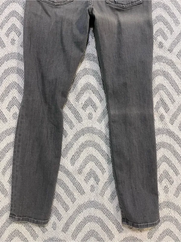 7 FOR ALL MANKIND Women’s Ankle Skinny Gray Distressed Denim Jeans 28 7FAMK - Image 6