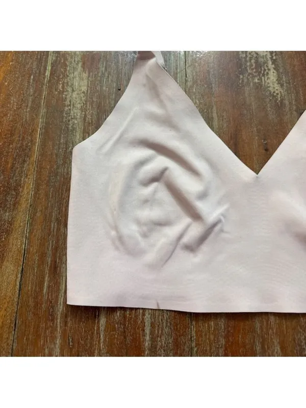 True and Co True Body Triangle Bralette Small Blush - Image 2