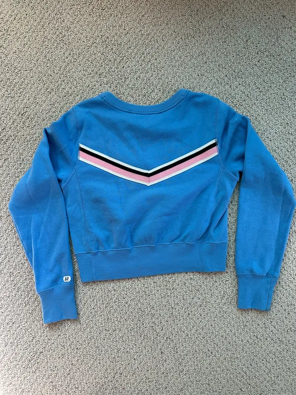 Abercrombie Sweatshirt Crewneck Cropped XS - Image 2