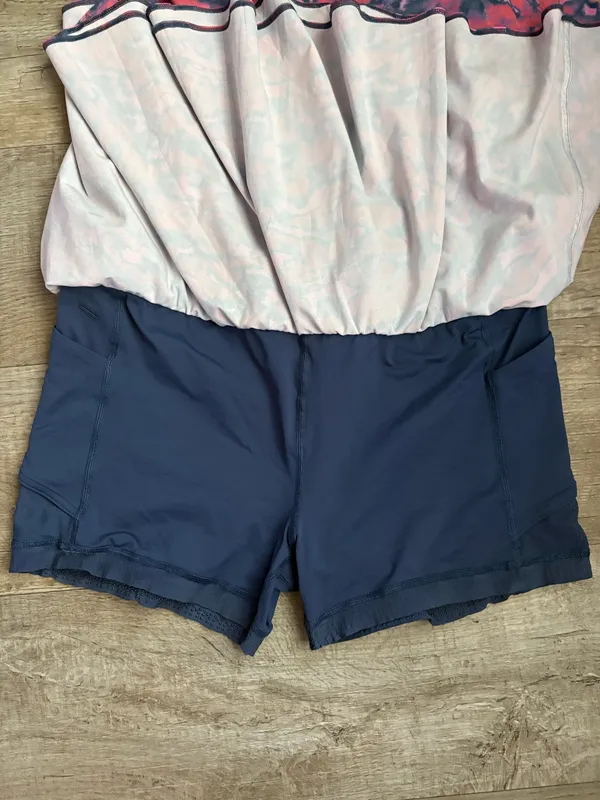 Lululemon Court Rival Skirt in Chroma Clash Multi Mineral Blue Sz 14 - Image 9