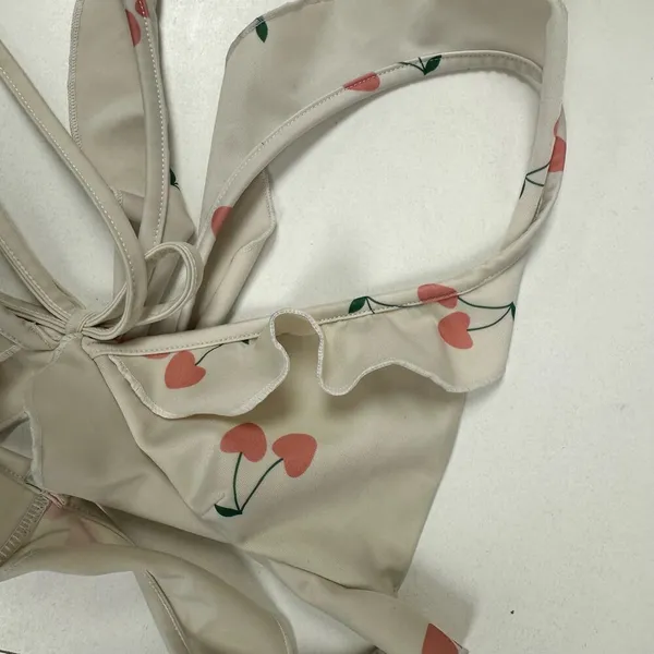 For love and lemons cherry print ruffle bikini set - Image 8