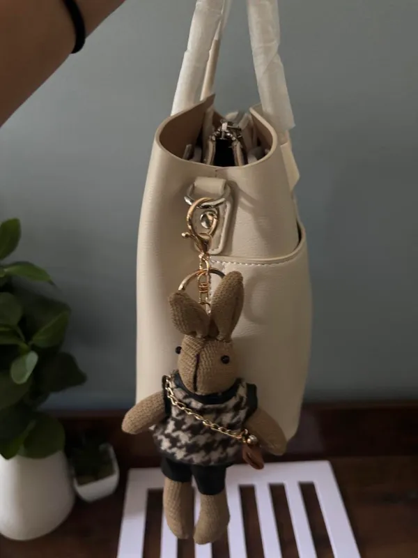 & Other Stories Cute Leather Tote Bag - Image 4
