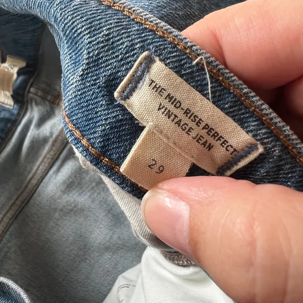 Madewell the perfect vintage jean‎ size 29 - Image 8