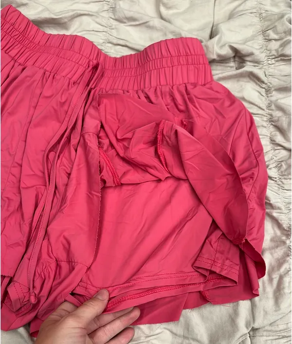 Flowy AS Revival Pink Shorts Altar'd State - Image 3