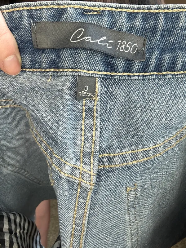 Jean Shorts Blue Size 0 - Image 4