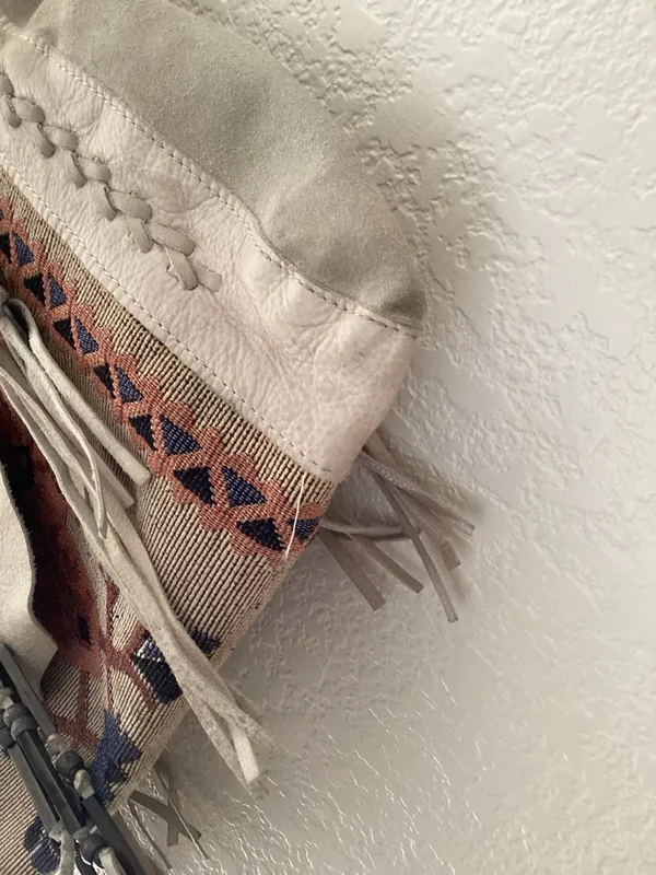 Free People Rare Emotions Tote White Cream - Image 5