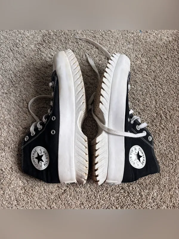 Converse Chuck Taylor Lugged 2.0 Platform High Top Sneakers Size 9 - Image 6