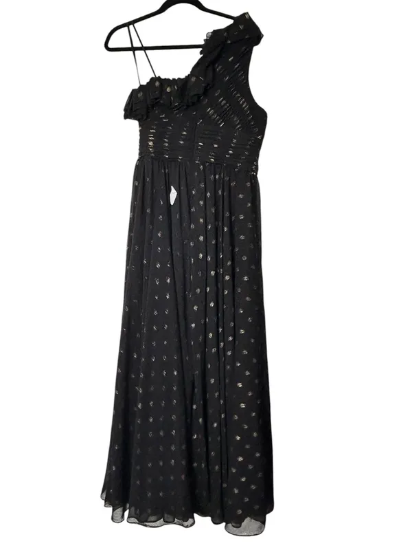 leena for Mac Duggal One Shoulder Ruffle Gown - Image 4