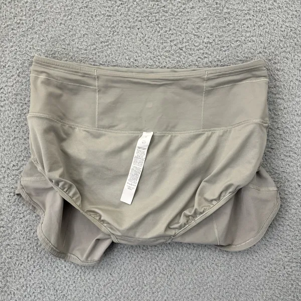 Lululemon Speed Up Shorts High Rise 2.5" Riverstone Athletic Athleisure Women 8 - Image 6