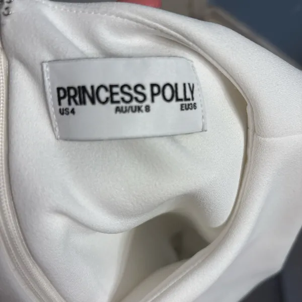 Princess Polly White Mini Dress 4 - Image 2