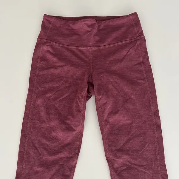 Athleta Full Length Leggings Mauve Pink Size Small - Image 4