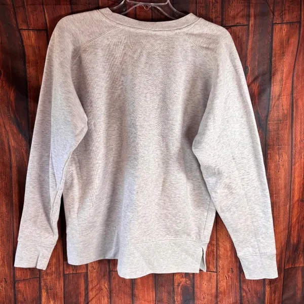 Clemson University Tigers‎ Champion Sweatshirt Light Grey Women's Size L Sports - Image 2
