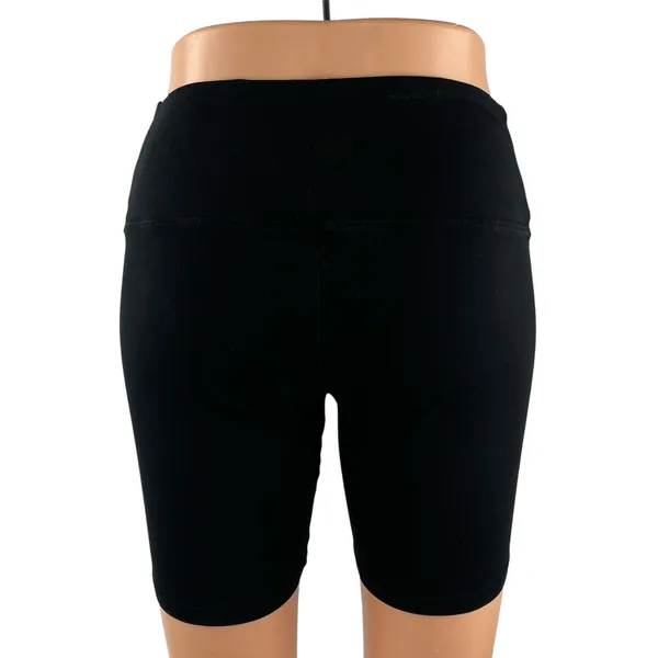 Aritzia TNA Women's Black Mid Rise Yoga Running Athletic Biker Shorts Size S - Image 4