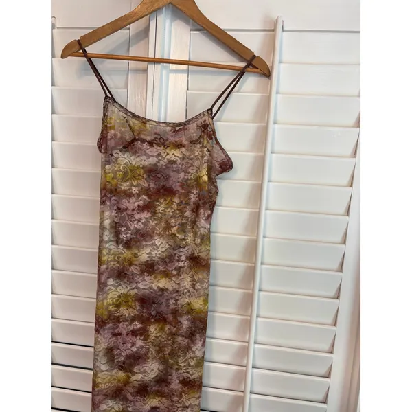 out‎ from under Sheer Lace Midi Dress Size XS - Image 3