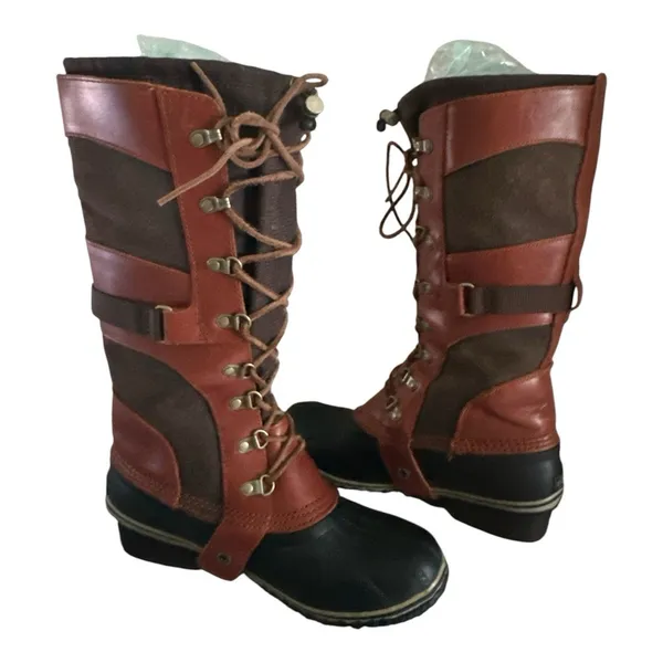 Sorel Conquest Carly Winter Boots - Women's Size 8 - Image 5