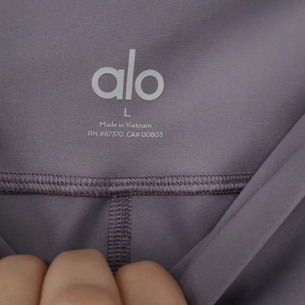 Alo Yoga Airlift High Waist Leggings Purple Lavender Size L - Image 3