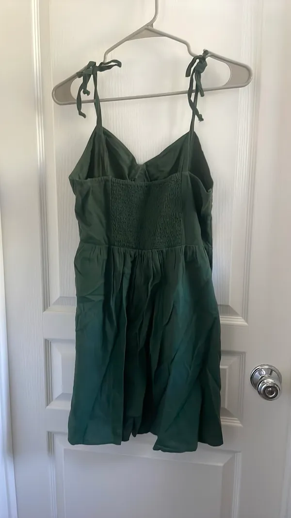 Aerie Green Summer Dress Midi - Image 2