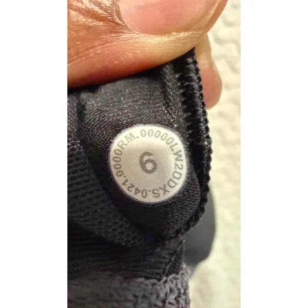 Lululemon All Sport Bra Space Dye Black Pink Strappy Back Size 6 LW2DDXS - Image 6