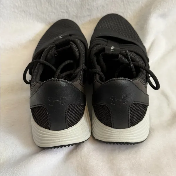 Under Armour UA Breathe Lace SMGX Black Running Sneakers Womens 8.5 - Image 4