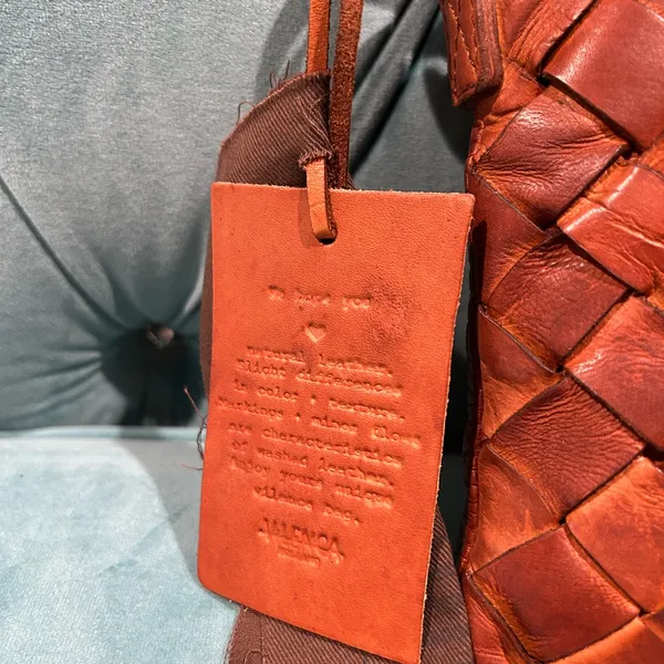 Anthropologie Bags Anthropologie Vilenca Holland Leather Weave Crossbody Bag - Image 6