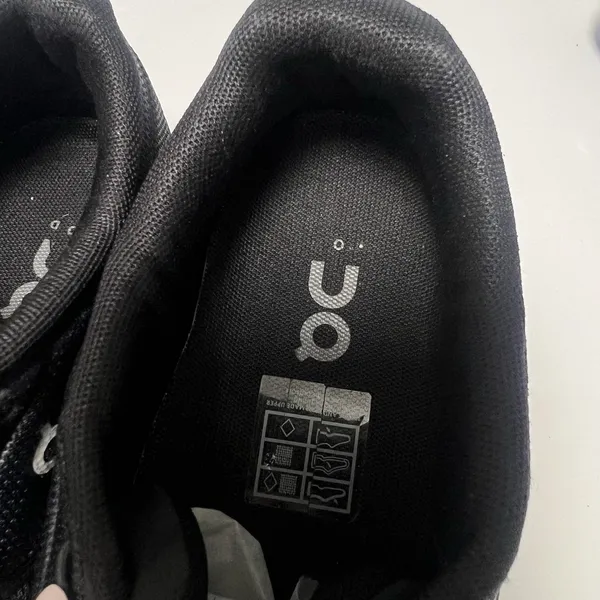ON Cloud 6 Black/White Sneakers Super Foam 360° Comfort Running Shoes Women's 6 - Image 10