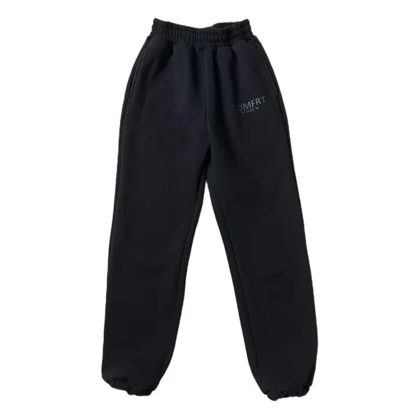 Comfrt Signature Fleece Jogger Sweatpants Black High Waisted Women's Size XS - Image 2