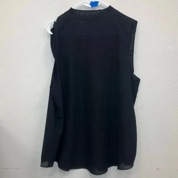 Torrid Black Chiffon Tank Sleeveless Womens Plus Size 2X NEW #734 - Image 11