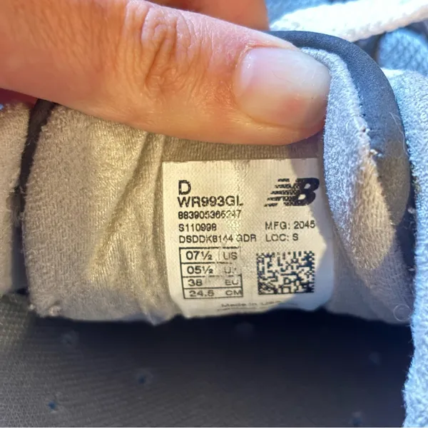 New Balance 993 Made In USA sneakers in grey - Image 8