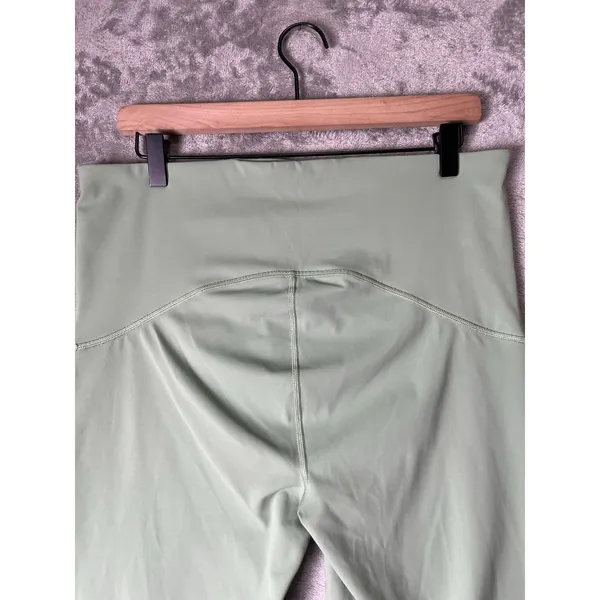 SPANX Booty Boost Leggings 1X Green High Rise Compression Active Workout - Image 4