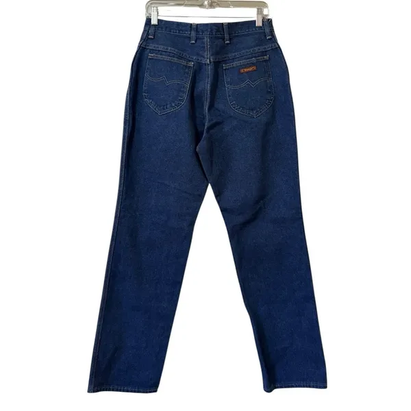 Wrangler No‎ Fault Denim Jeans Women Size 14 Western Country Made in USA Vintage - Image 2