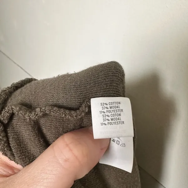 Aerie Women’s Medium Green Sherpa Jogger Pants - Image 6