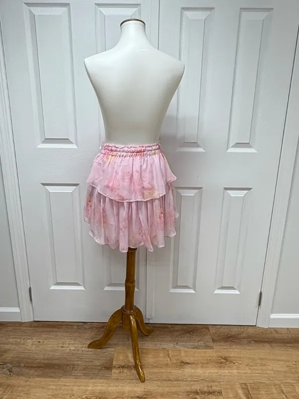 Love‎ Shack Fancy - Summer Morning Ruffle Mini Skirt - Size S. - Image 5