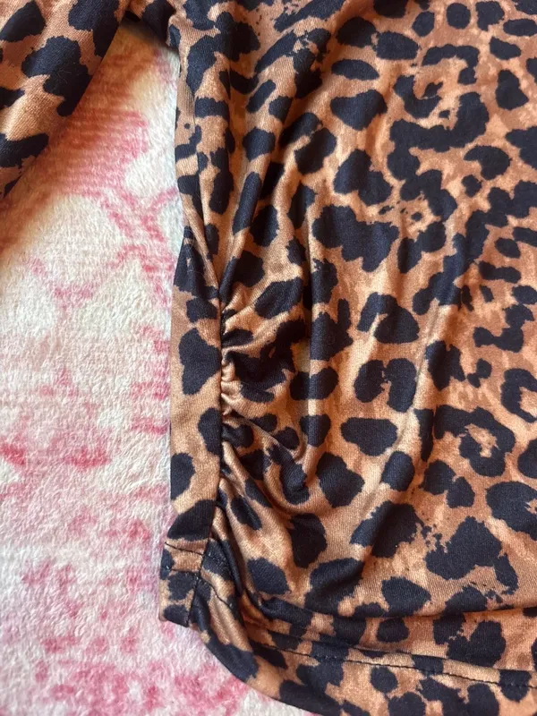 Cheetah Long Sleeve Shein - Image 2
