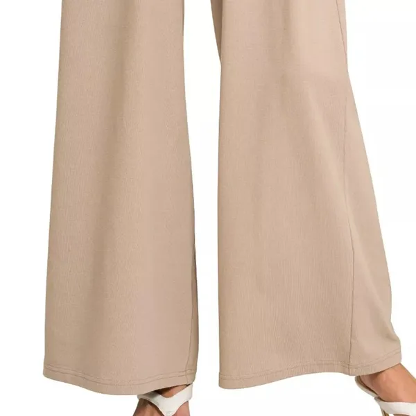 Zenana Tube Top Jumpsuit with Drawstring Waist‎ - Image 4