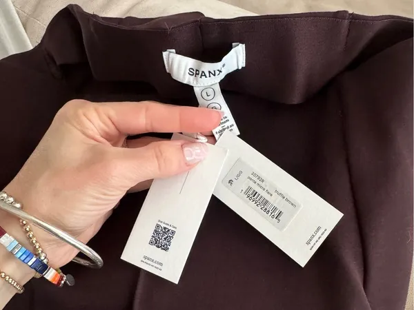 NWT SPANX Supersmooth PerfectFit Ponte Micro Flare Pants Truffle Brown high rise - Image 8