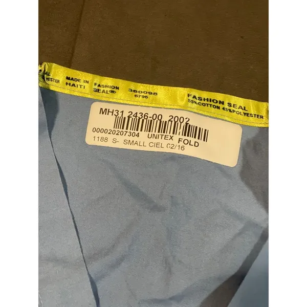 Fashion Seal Healthcare Light Blue Scrub Top Medical Uniform Shirt B-85‎ - Image 3