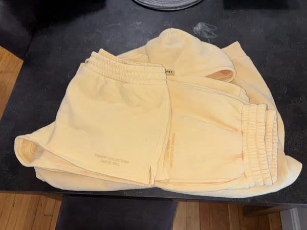 Comfrt pastel edit yellow sweatpants - Image 6