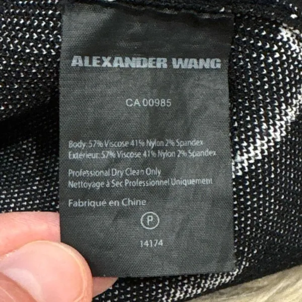 Alexander Wang bodycon dress medium - Image 4